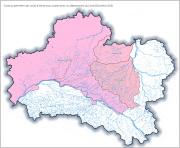 Carte des 3 zones d’alertes eaux souterraines du Loiret